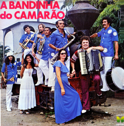 Capa do disco A bandinha do Camarão, de Camarão