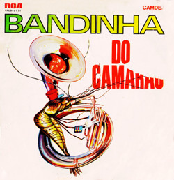 Capa do disco A bandinha do Camarão, de Camarão