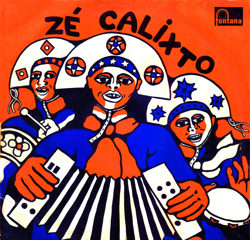 Capa do disco 8 baixos de ouro, de Zé Calixto